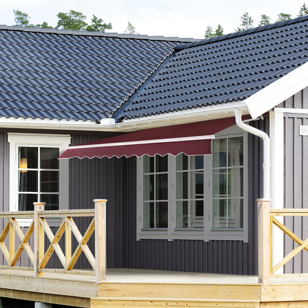 Alsey 2.5m x 2m Retractable Window Awning