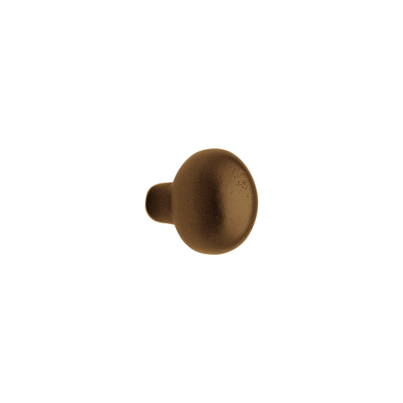 Egg Bronze Oval Knob, Silicon Bronze Medium