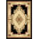 Tapis noir / beige Ramsel
