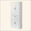 Bathroom Storage Cabinet With Doors And Drawer, Multiple Storage Space, Adjustable Shelf-1621057013