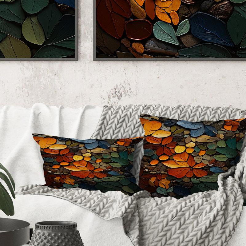 Coussin Hardedge Art Earthy Euphony III - Hard Edge
