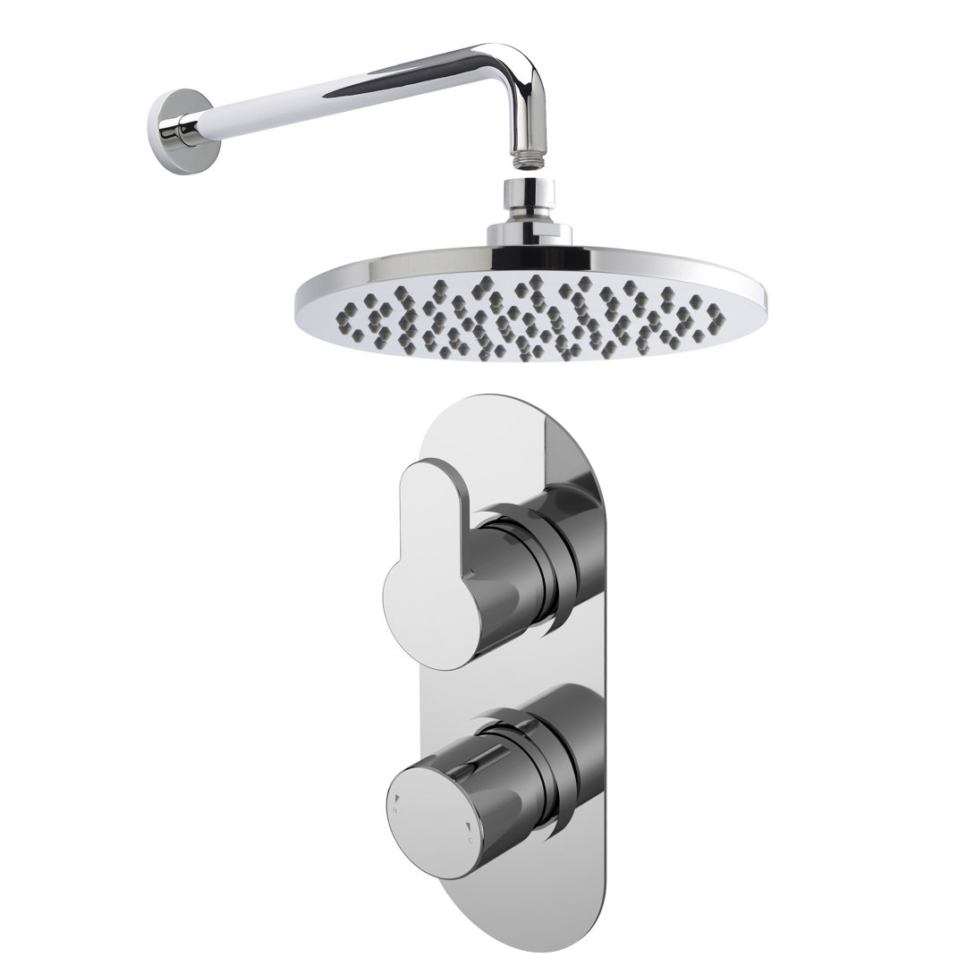Thermostatic Shower with Fixed Shower Head