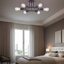 Plafonnier semi-encastré 6 lumières-106536619