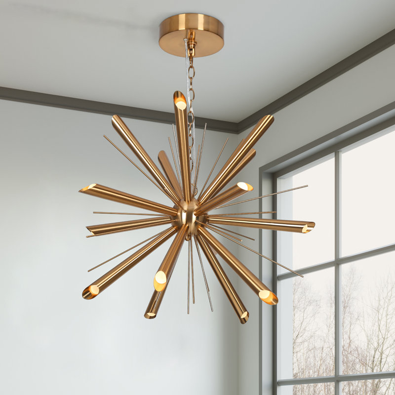 Alexandre Iron 15-Light Chandelier