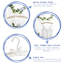 Harbour Housewares - Padded Satin Clothes Hangers