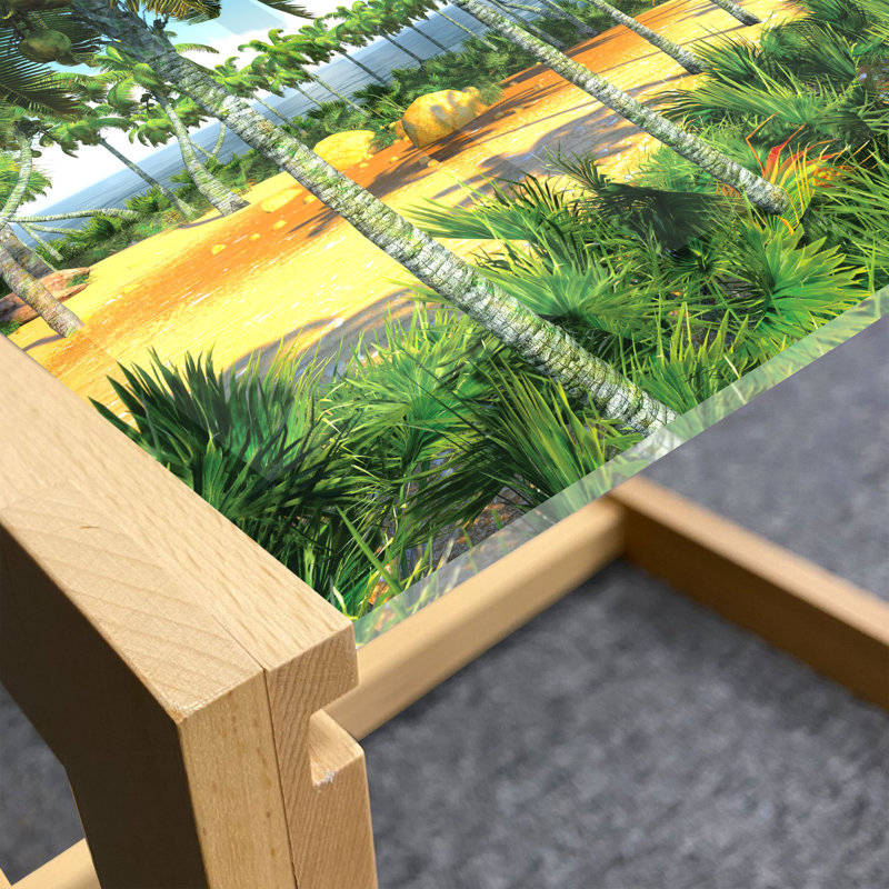 Jaes Sled Coffee Table, 90cm H x 62cm W x 40cm D