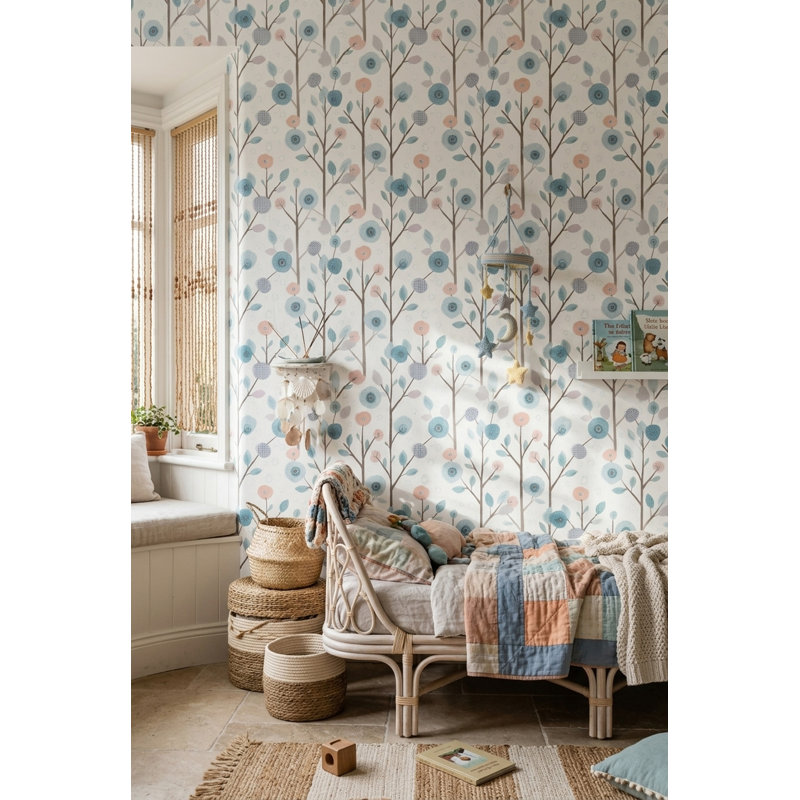 Papier peint sur fond blanc, Peler et coller