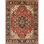 High-Quality Hand-Knotted Red And Blue Area Rug-523340163