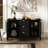 47.2" Sideboard With 3 Adjustable Shelves, 3 Drawers-1675166668