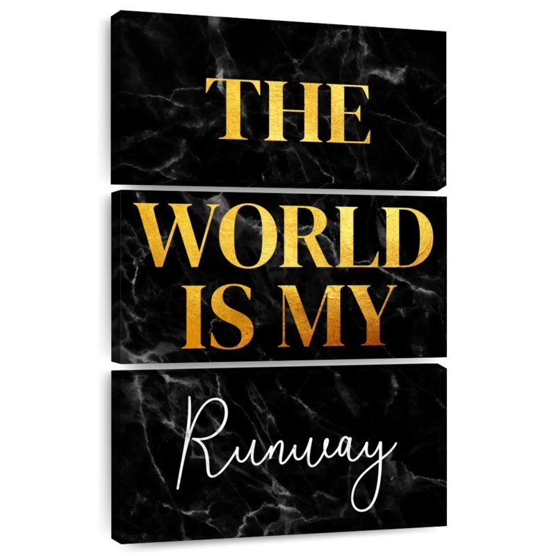 Tergel Your Own Runway, 32" H x 20" W