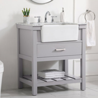 Meuble-lavabo simple 30 po Pelaghia
