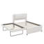 Lit plateforme double avec lit gigogne et lit gigogne double-1481614989
