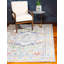 Tapis gris clair tissé à la machine Glasser-1579039154