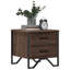 Aimilios 40cm W Metal Bedside Table-2123141112