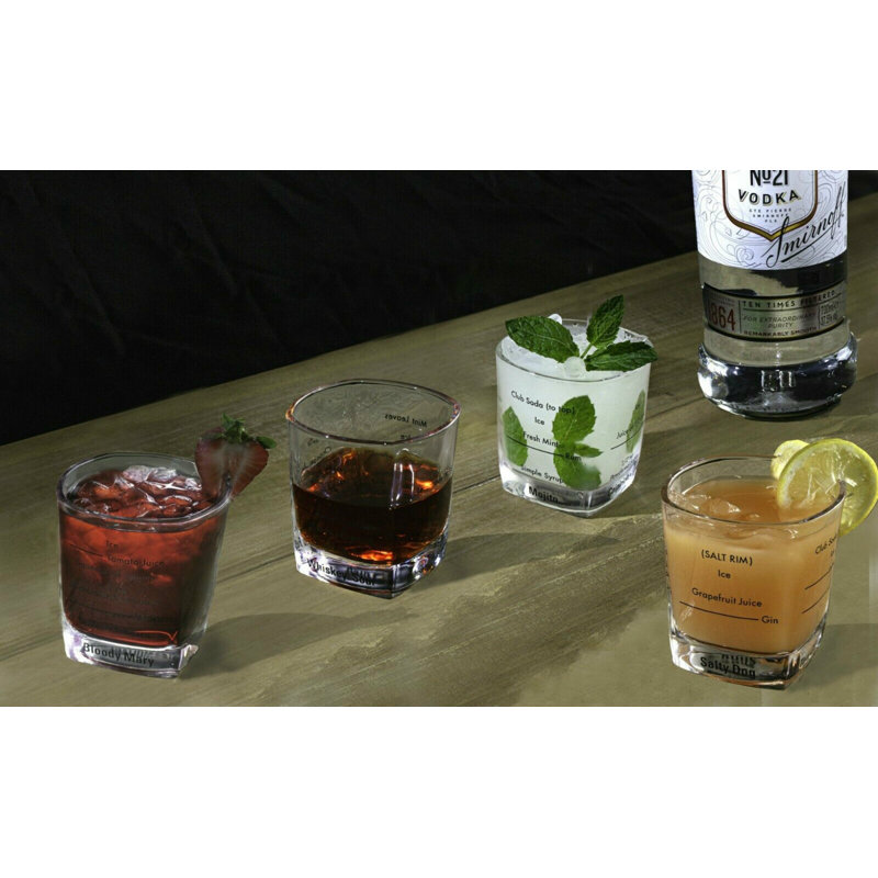 Nicoli 40ml Shot Glass / Shooter Set