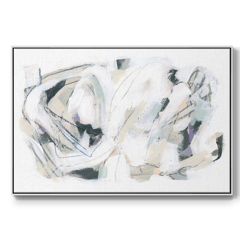 «Arctic Helix II», reproduction sur toile encadrée, Cadre blanc, H 17 po x l 25 po x P 2 po