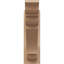 Cèdre brut olympique traditionnel à grain de bois TimberThane, brun clair apprêté-89133323