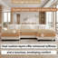 Canapé modulaire U-387646822-387646823