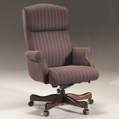 Triune Business Furniture Genuine Leather Executive Chair