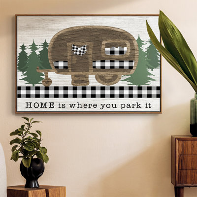 «Park It», reproduction sur toile encadrée