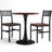 Manviraj 3-Piece Round Dining Table Set-1996500200