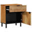 50cm W Solid Wood Bedside Table