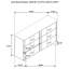 Commode 6 tiroirs Leanne
