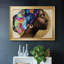 Golden Lady I, reproduction d'art sur toile-1806322707-1806322708