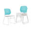 Ensemble de 4 chaises empilables modernes-1627292740