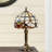 Lampe de table en bronze antique de 14,6 po Steelman avec 1 ampoule DEL-2141009442