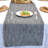 Cotton Table Runner With Decorative Stitched Edges, Dresser Scarf, Furniture Top Cover-852684382-848327613