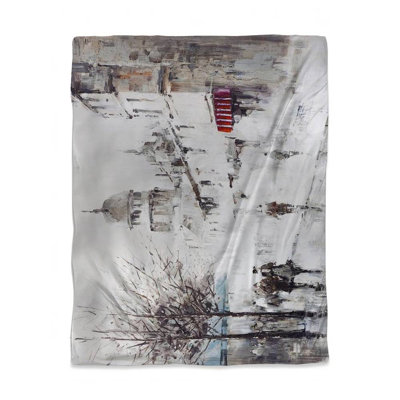 Gray City Street Duvet Cover | Modern Urban Home Decor