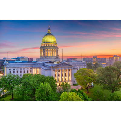 Madison, Wisconsin, USA - Wrapped Canvas Print
