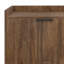 Buffet industriel 3 portes avec tablette de rangement et base en métal Milverton