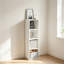 105.9 cm H x 30.5 cm W Cube Bookcase
