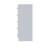 Brendle 6 Drawer Chest Of Drawers: 70cm Wide - High Gloss Front with Chrome Handles, Scratch Resistant.-39703018