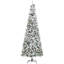 Arbre de Noël artificiel enneigé 7,5 pi-313306202