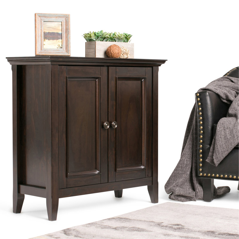 Amherst - Armoire de rangement basse - Hickory brun