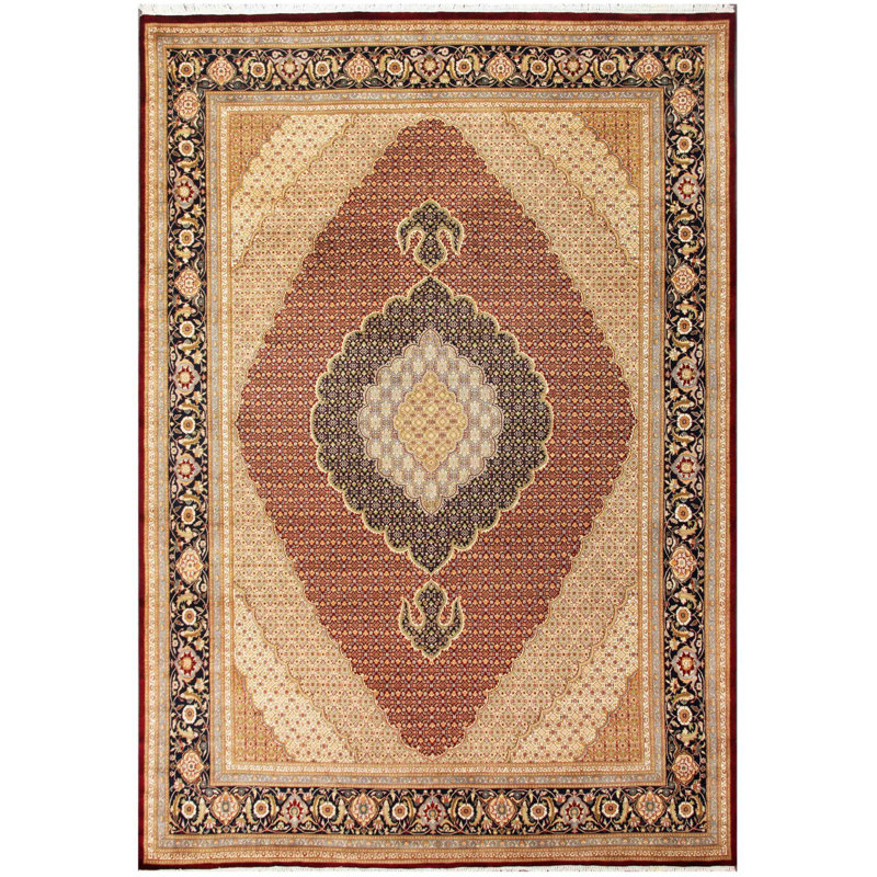 Handmade Wool Oriental Area Rug