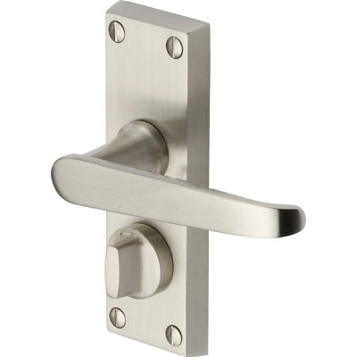 Heritage Door Handle for Privacy Set Victoria Short Design