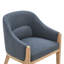 Chaise de salle à manger rembourrée, entièrement assemblée et prête à l'emploi-1950562502