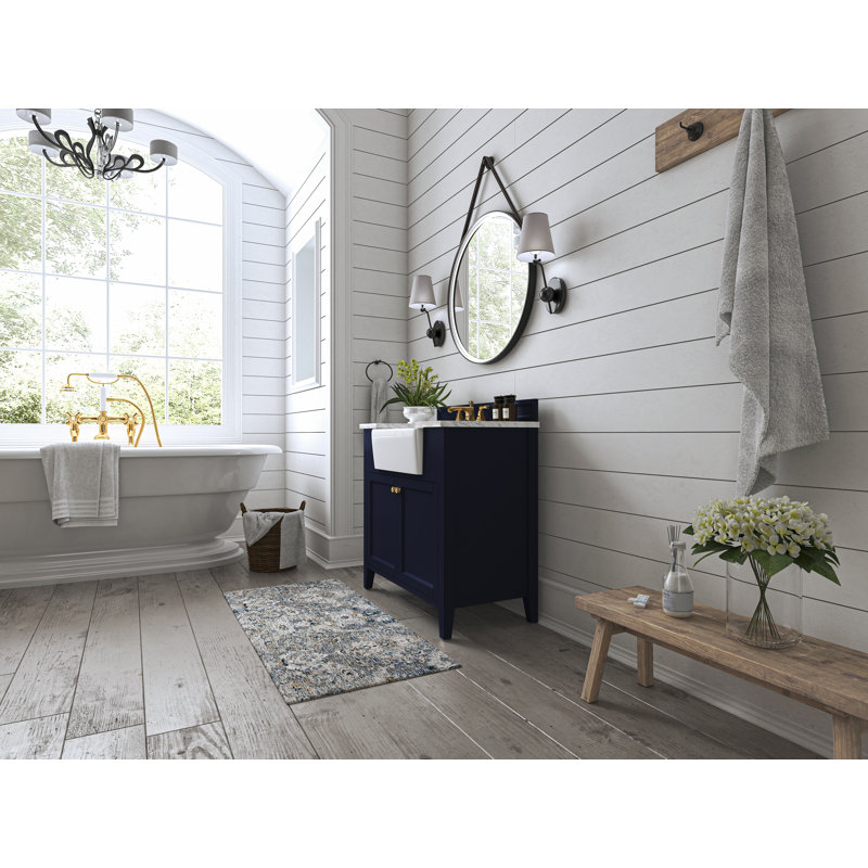 Adeline 36'' W Single Vanity, White