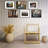 Ailisa Metal Picture Frame, Photo Frame with Ivory Mat, Horizontal and Vertical Formats for Wall-53809611-53809610