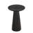 Adejinmi Black Finished Wood Side Table