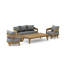 SET-370 Toscana 4-pc Deep Seating Swivel Set