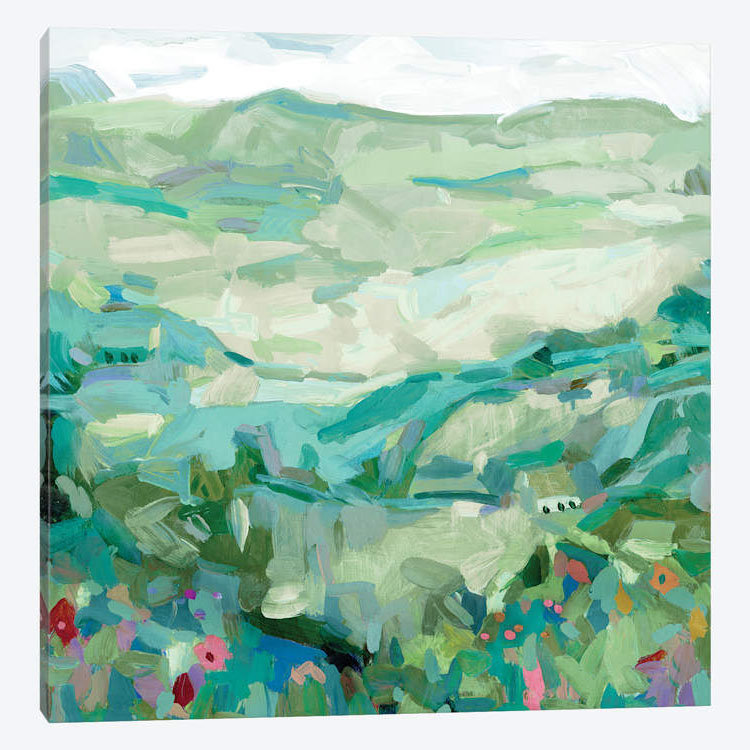 «Wild», reproduction sur toile, H 12 po x l 12 po x P 1,5 po, Toile tendue, Pas de tapis