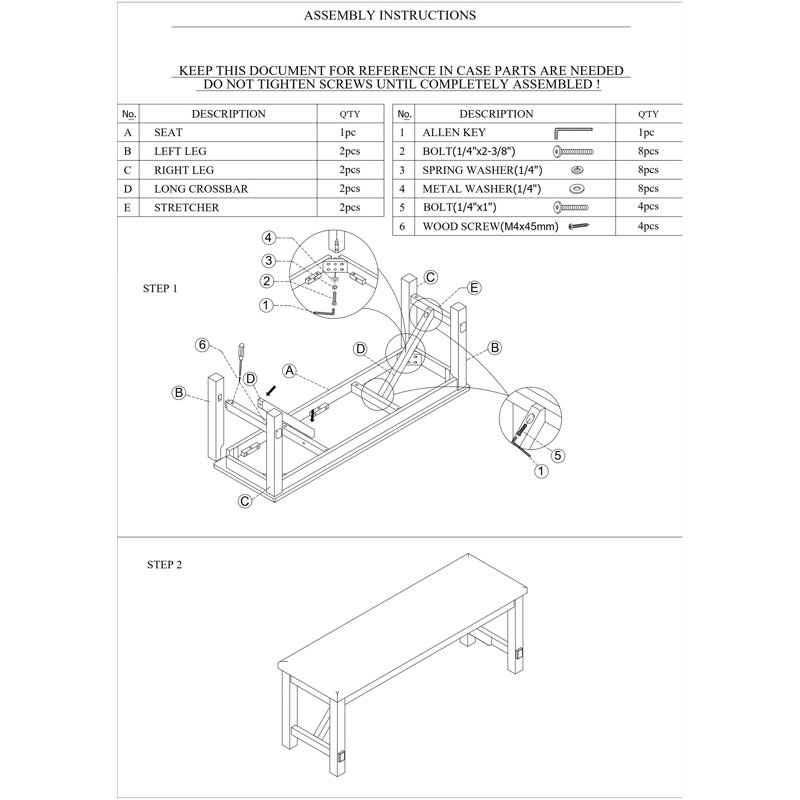 Stylish And Functional Dining Room Bench With Grey Fabric Cushion Seat And Unique Frame Back