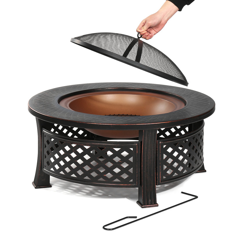 Troyes Round Smokeless Fire Pit