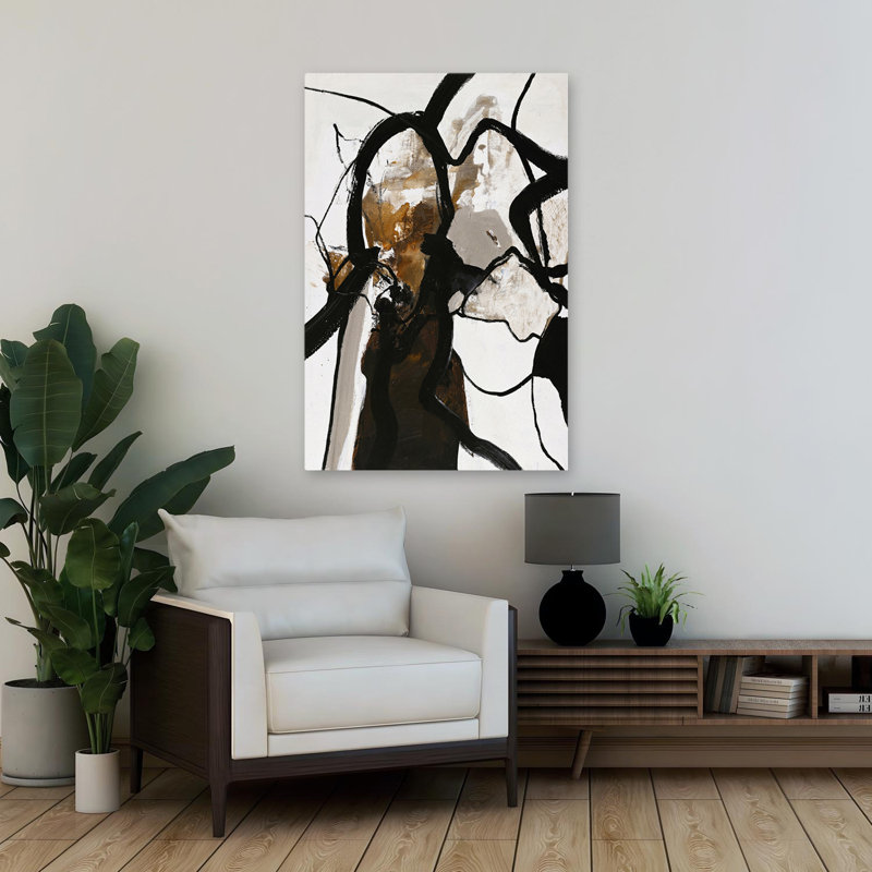 Limitless - Abstracts Sets Black White Art, 36" H x 24" W