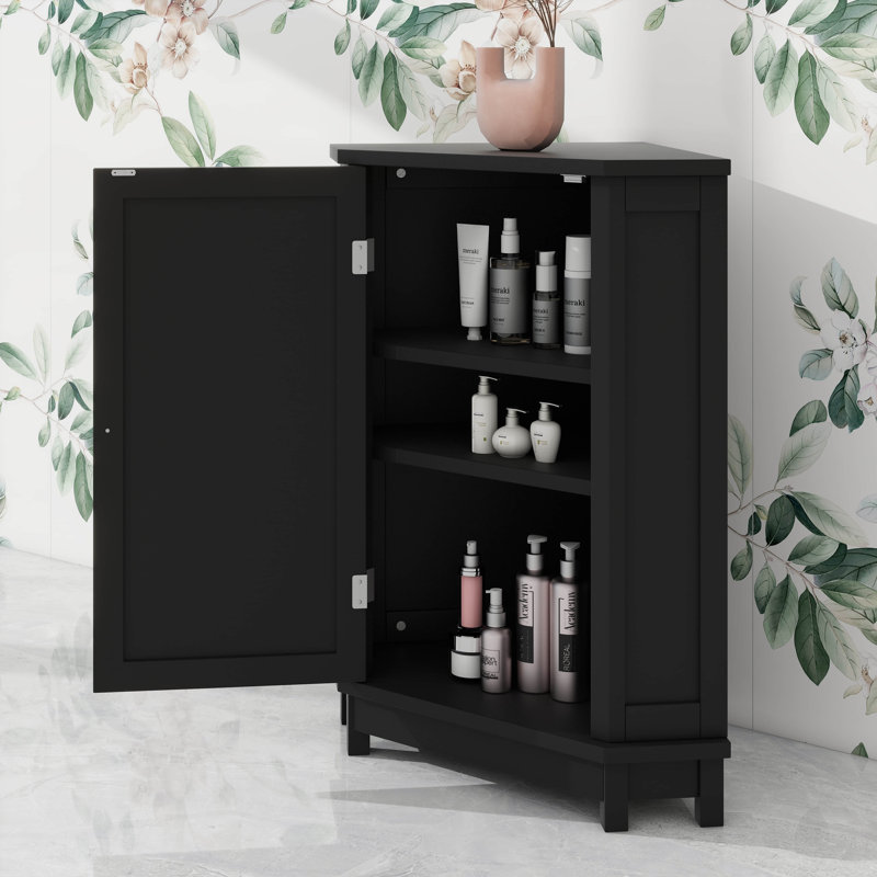 Armoire de rangement Home Corner, Noir